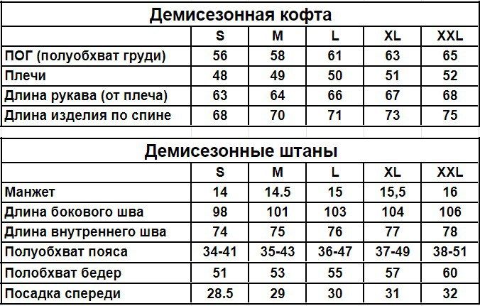 Мужской спортивный костюм черно-красный без капюшона