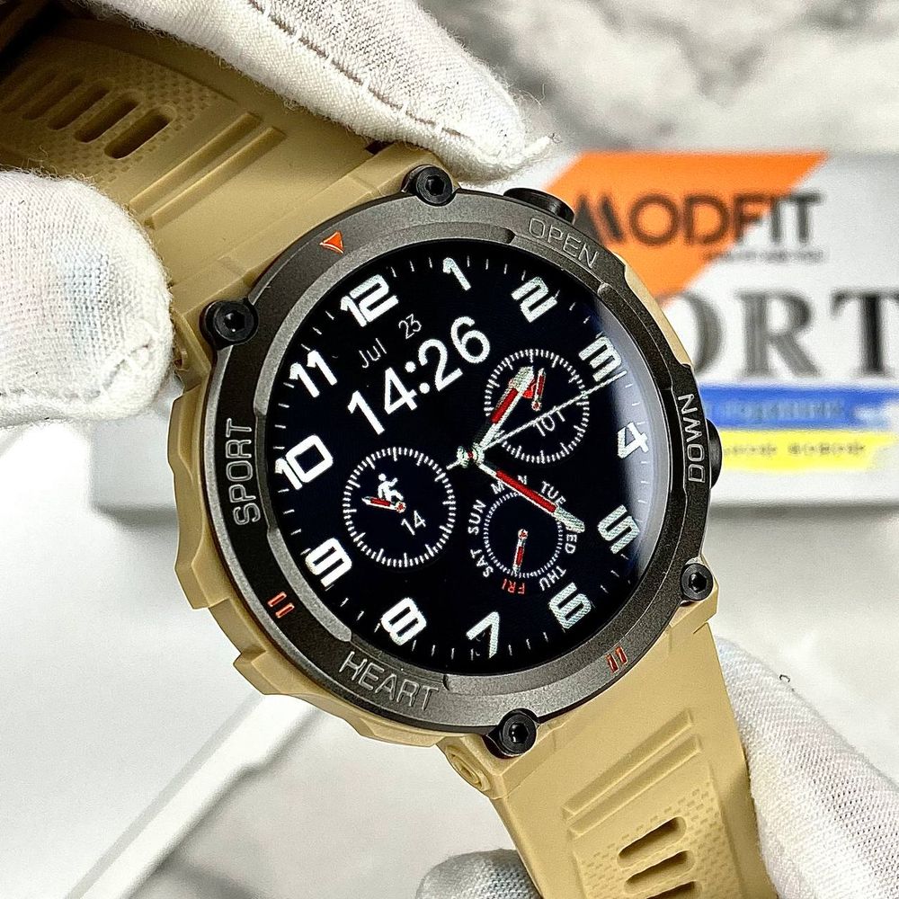 Розумний смарт-годинник Modfit Hunter Army Khaki 46 мм