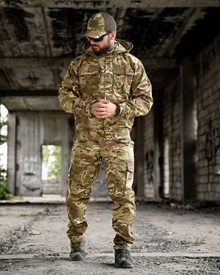 Мужская форма британка мультикам рип стоп - китель и штаны
