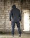 Демісезонний костюм Softshell на флісі синій ДСНС - весна осінь