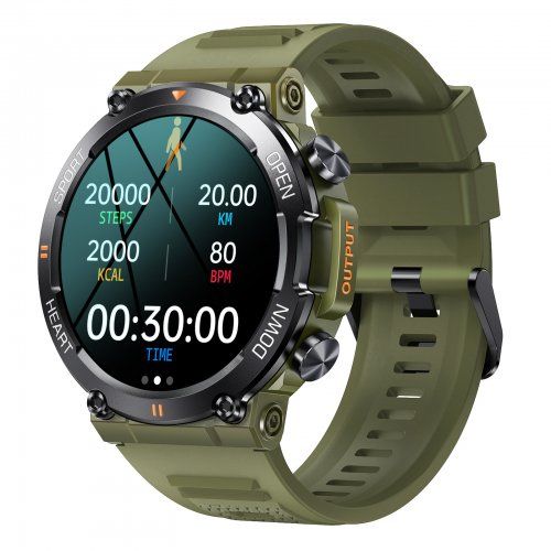 Смарт-годинник Modfit Hunter Army Green 46 мм