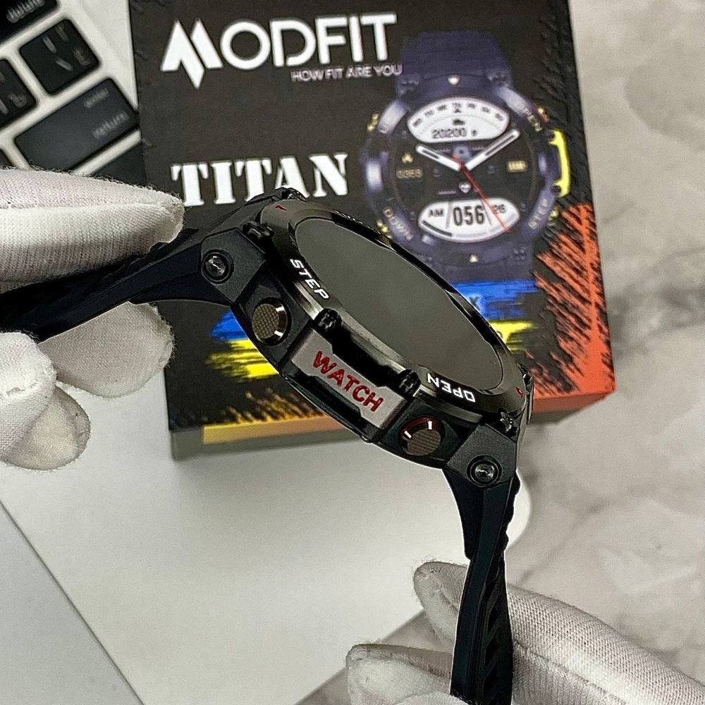 Смарт-часы Modfit Titan All Black  46 мм