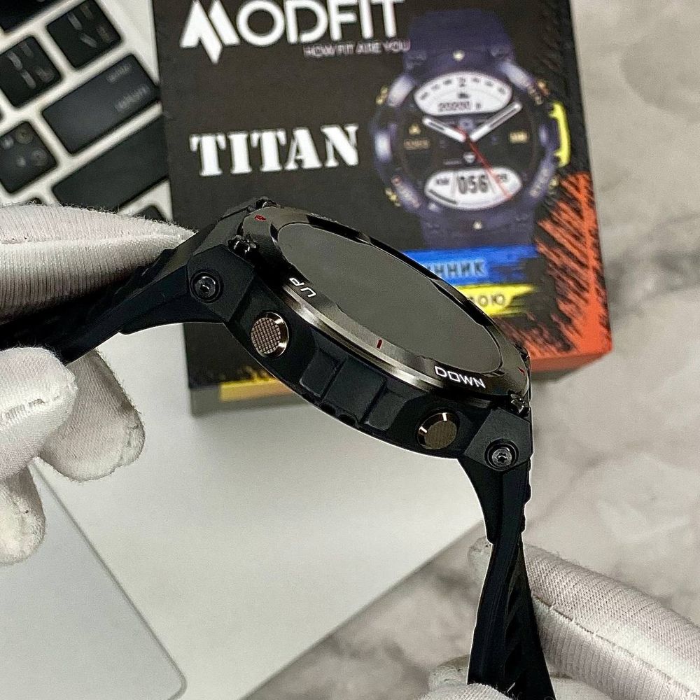 Смарт-часы Modfit Titan All Black  46 мм