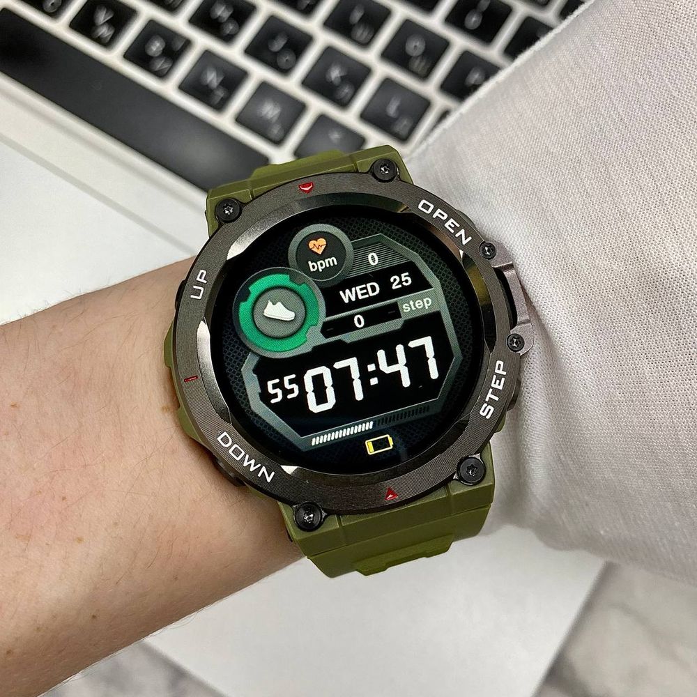 Смарт-годинник Modfit Titan Army Green 46 мм